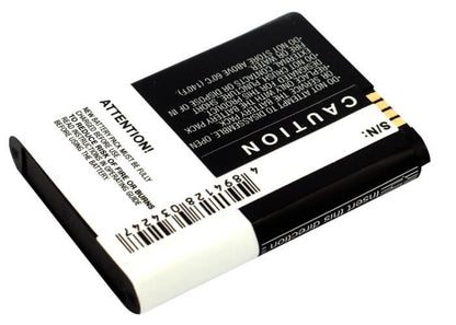 3.7V, 1100mAh, Li-ion Battery fits Motorola, Backflip, Backflip I886, 4.07Wh