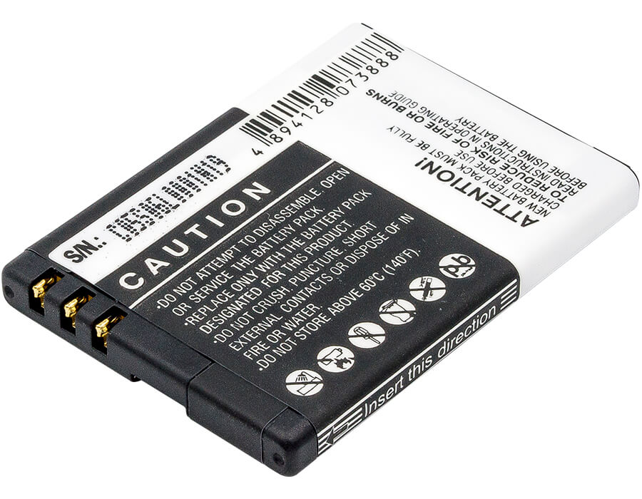 3.7V, 700mAh, Li-ion Battery fits Mobistel, El460, El460 Dual, 2.59Wh
