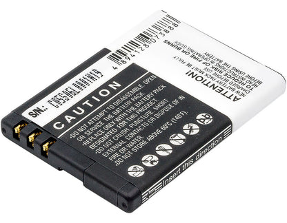 3.7V, 700mAh, Li-ion Battery fits Mobistel, El460, El460 Dual, 2.59Wh