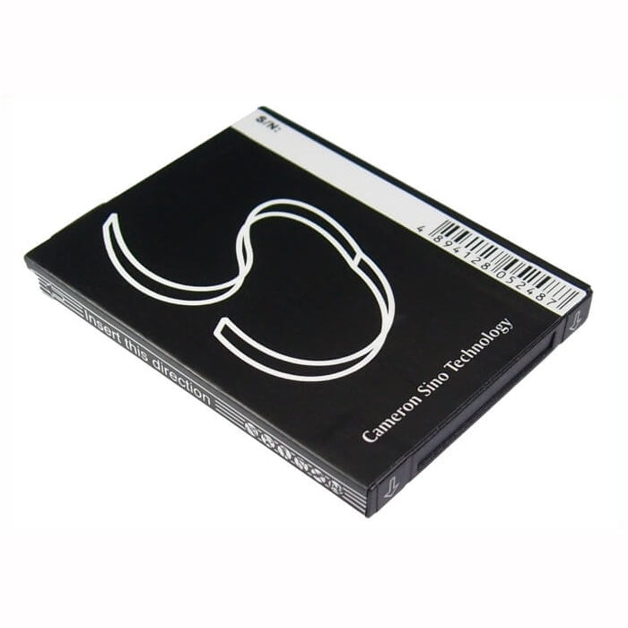 3.7V, 650mAh, Li-ion Battery fits Zte, G6, 2.405Wh