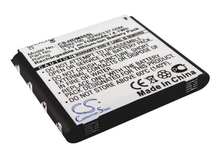 3.7V, 1100mAh, Li-ion Battery fits Softbank, S31ht, 4.07Wh
