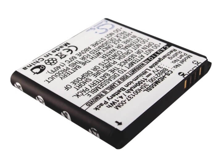 3.7V, 1100mAh, Li-ion Battery fits Softbank, S31ht, 4.07Wh