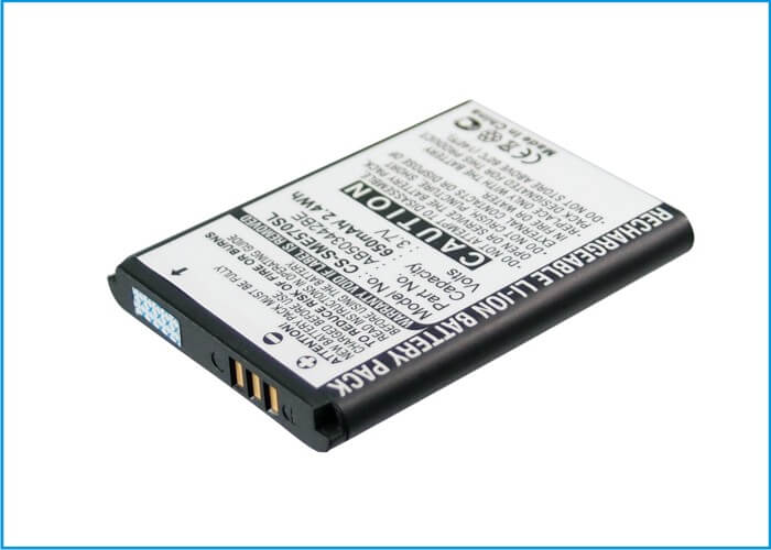 3.7V, 650mAh, Li-ion Battery fits Samsung, Sgh-b110, Sgh-e570, 2.405Wh