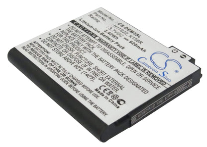 3.7V, 920mAh, Li-ion Battery fits Dell, Aero, Mini 3, 3.404Wh