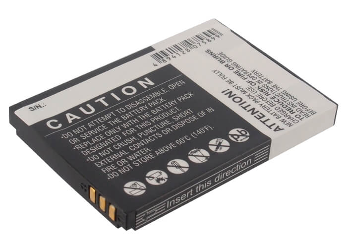 3.7V, 600mAh, Li-ion Battery fits Itt, Easy 7, 2.22Wh