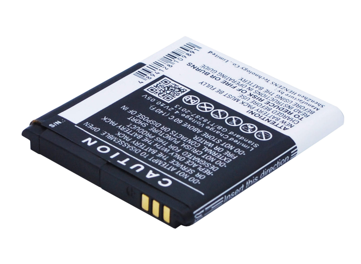 3.7V, 800mAh, Li-ion Battery fits Maxcom, Mm822, 2.96Wh