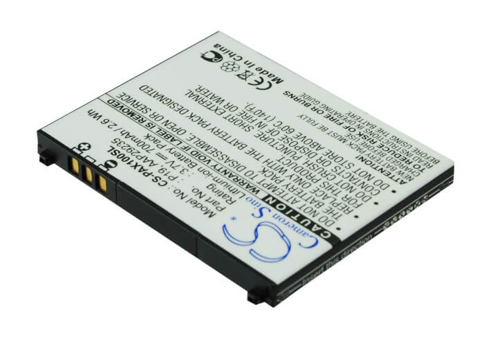 3.7V, 700mAh, Li-ion Battery fits Panasonic, P-01a, P-02a, 2.59Wh