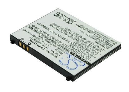 3.7V, 700mAh, Li-ion Battery fits Panasonic, P-01a, P-02a, 2.59Wh