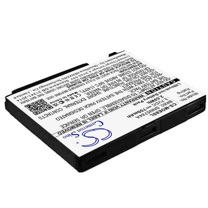 3.7V, 700mAh, Li-ion Battery fits Motorola, A1600, A1800, 2.59Wh