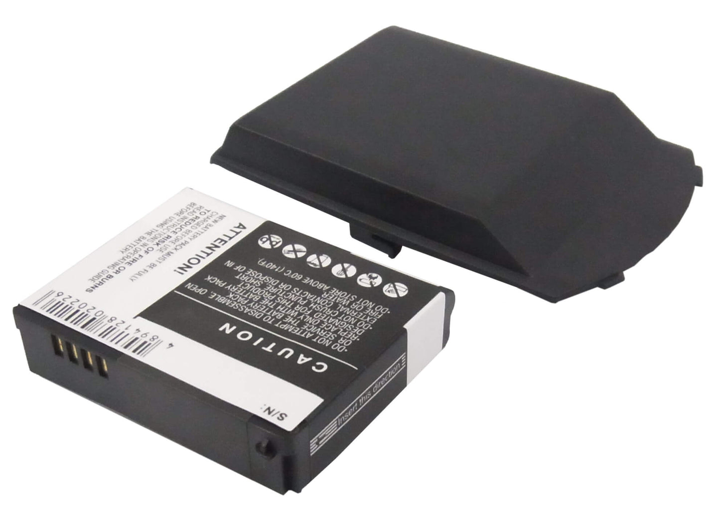 3.7V, 1900mAh, Li-ion Battery fits Htc, Star Trek, Star Trek 100, 7.03Wh