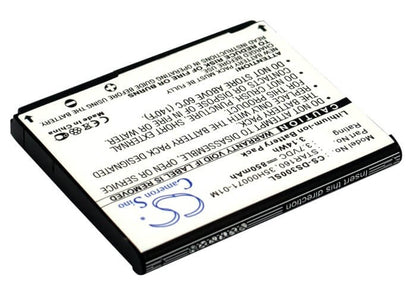 3.7V, 850mAh, Li-ion Battery fits I-mate, Smartflip, 3.145Wh