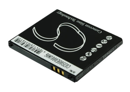 3.7V, 700mAh, Li-ion Battery fits Softbank, 824p, 830p, 2.59Wh