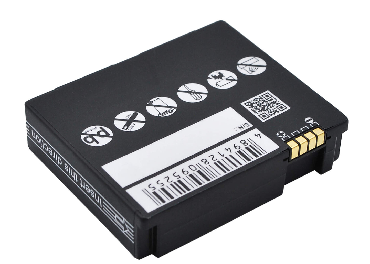 3.7V, 1600mAh, Li-ion Battery fits Motorola, F2978a, I296, 5.92Wh