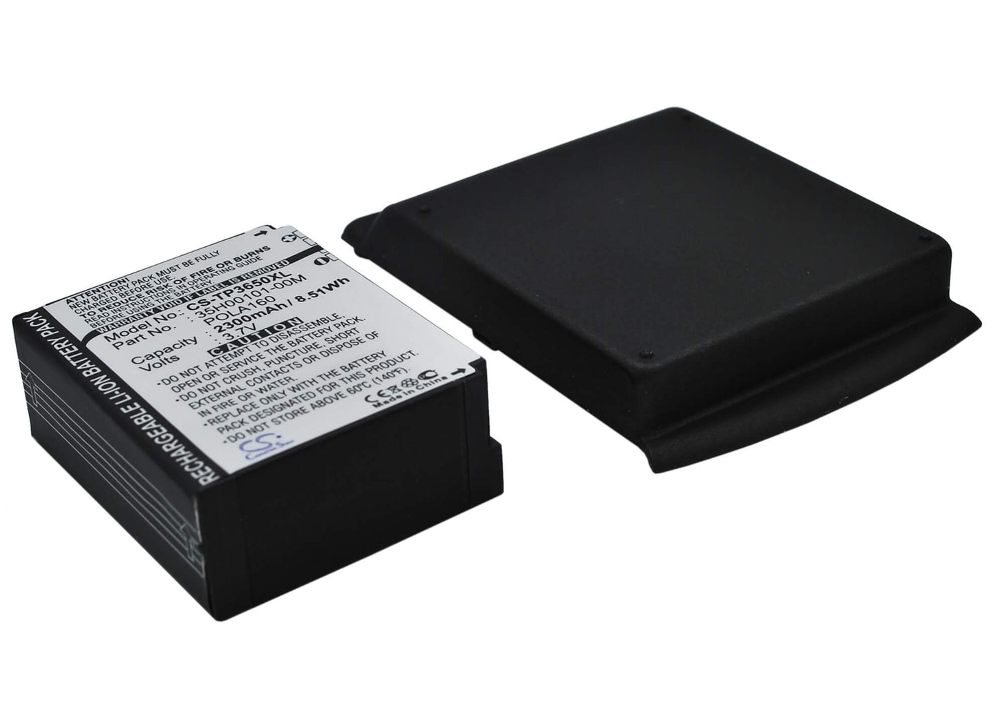 3.7V, 2300mAh, Li-ion Battery fits Dopod, P860, 8.51Wh
