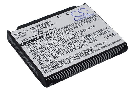 3.7V, 900mAh, Li-ion Battery fits Samsung, Glyde U940, Sgh-u940, 3.33Wh