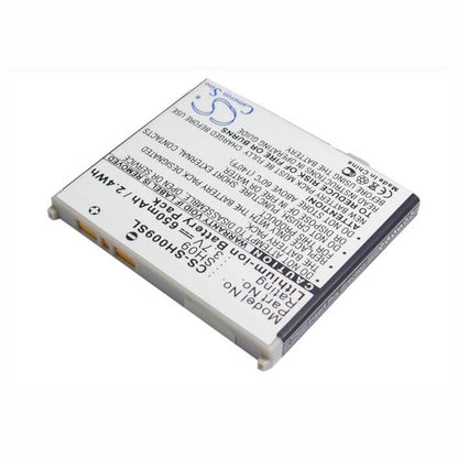 3.7V, 650mAh, Li-ion Battery fits Sharp, Sh902isl, Sh903i, 2.405Wh