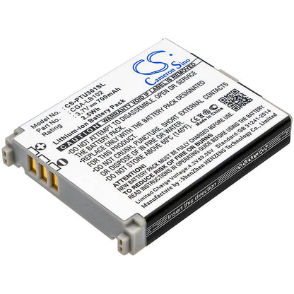 3.7V, 700mAh, Li-ion Battery fits Panasonic, Kx-tu301, Kx-tu301 Gme, 2.59Wh