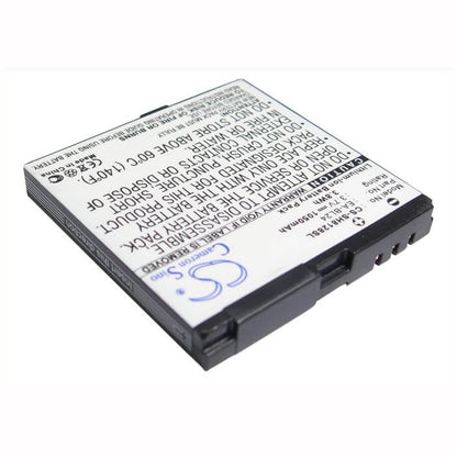 3.7V, 1050mAh, Li-ion Battery fits Sharp, Sh8118, Sh8118u, 3.885Wh