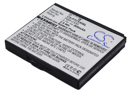 3.7V, 800mAh, Li-ion Battery fits Pantech, C530, C530 Slate, 2.96Wh