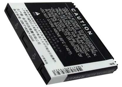 3.7V, 1100mAh, Li-ion Battery fits Vodafone, 830, 830i, 4.07Wh