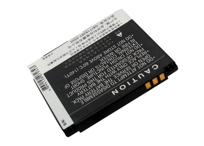 3.7V, 1100mAh, Li-ion Battery fits Huawei, C5900, C5990, 4.07Wh