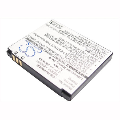 3.7V, 880mAh, Li-ion Battery fits Esia, Qwerty Mini, 3.256Wh