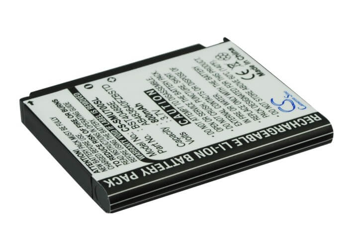 3.7V, 800mAh, Li-ion Battery fits Samsung, Gt-s5230, Gt-s5230 Star, 2.96Wh