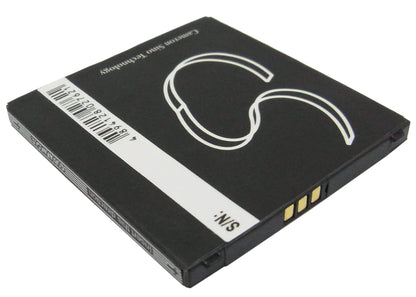 3.7V, 550mAh, Li-ion Battery fits Emporia, Elson El370, 2.035Wh