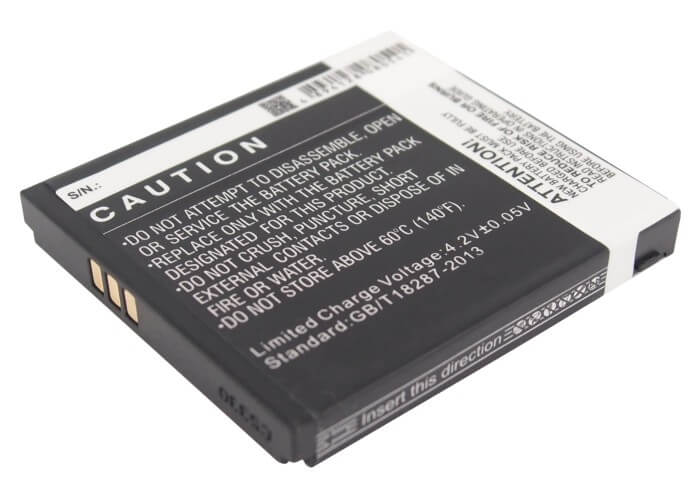 3.7V, 800mAh, Li-ion Battery fits Doro, 1362, 2314, 2.96Wh