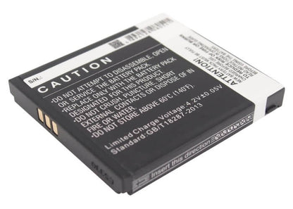3.7V, 800mAh, Li-ion Battery fits Doro, 1362, 2314, 2.96Wh