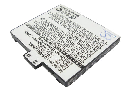 3.7V, 600mAh, Li-ion Battery fits Emporia, Elson El490, 2.22Wh