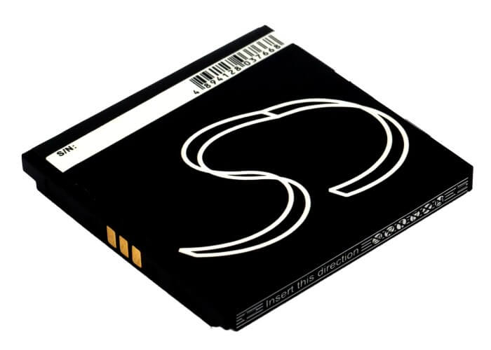 3.7V, 900mAh, Li-ion Battery fits Motorola, Ve75, 3.33Wh
