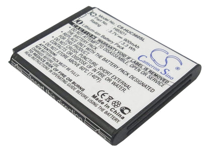 3.7V, 900mAh, Li-ion Battery fits Huawei, C5110, C5600, 3.33Wh