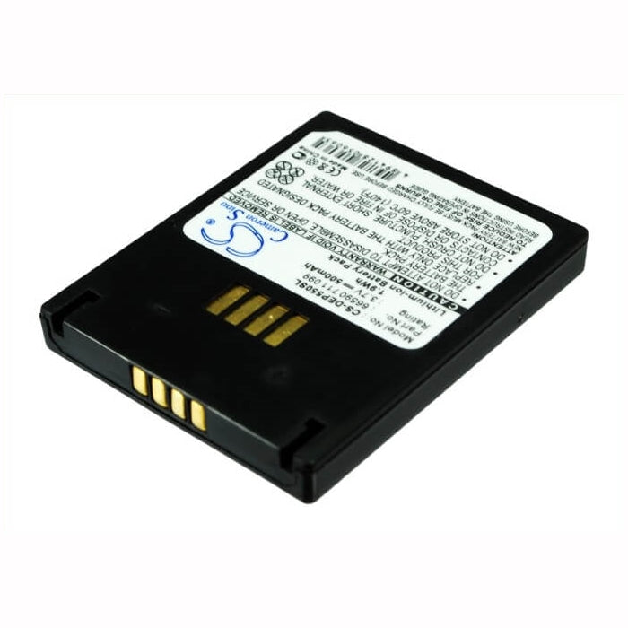 3.7V, 500mAh, Li-ion Battery fits Easypack, Easypack 550, Easypack 610, 1.85Wh