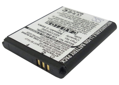 3.7V, 800mAh, Li-ion Battery fits Samsung, Sgh-j200, 2.96Wh