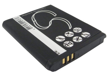3.7V, 800mAh, Li-ion Battery fits Samsung, Sgh-j200, 2.96Wh