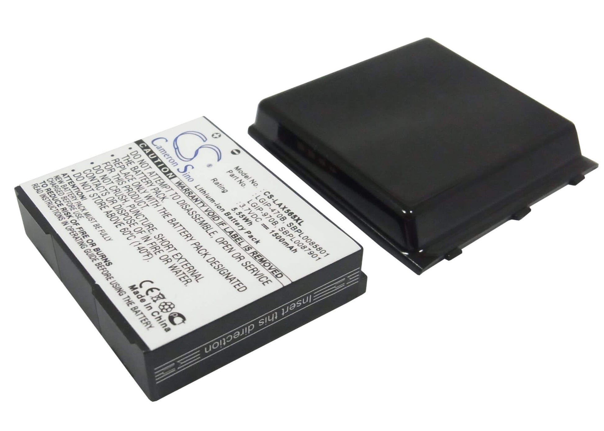 3.7V, 1150mAh, Li-ion Battery fits Lg, Ax565, Lx570, 4.255Wh