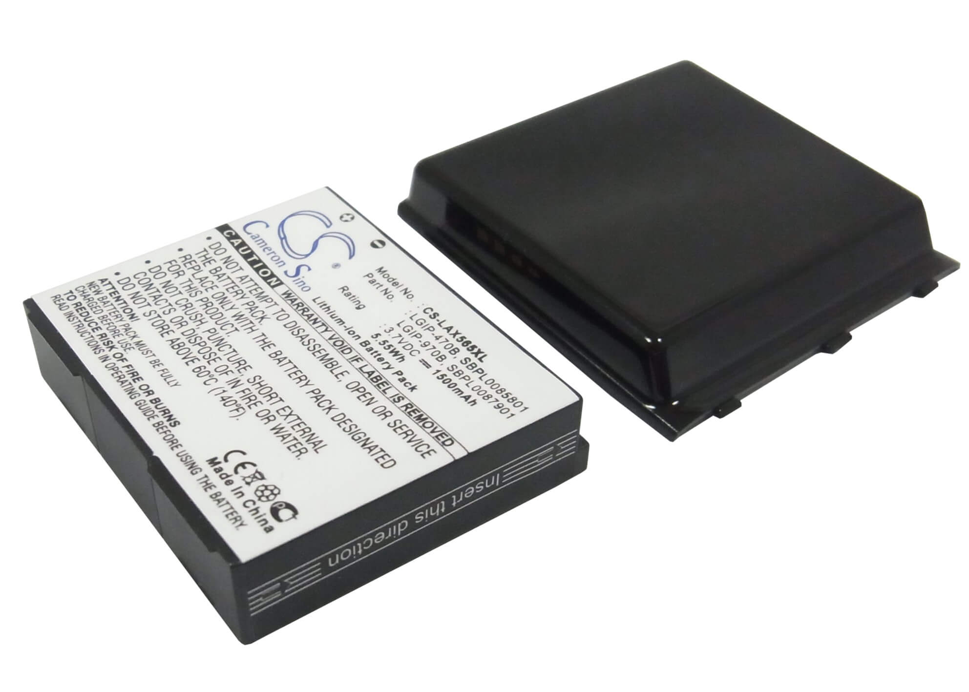 3.7V, 1150mAh, Li-ion Battery fits Lg, Ax565, Lx570, 4.255Wh