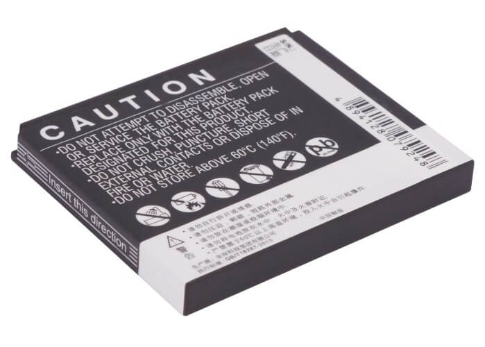 3.7V, 850mAh, Li-ion Battery fits Bbk, I368, I388, 3.145Wh