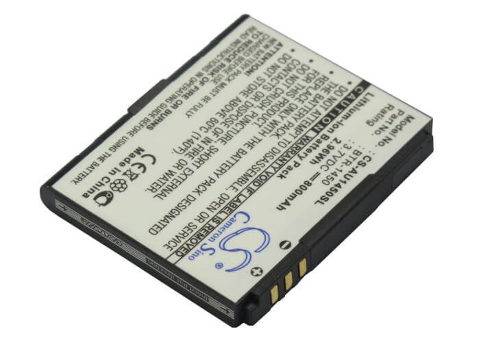 3.7V, 800mAh, Li-ion Battery fits Audiovox, 1450m Super Slice, Cdm-1450, 2.96Wh