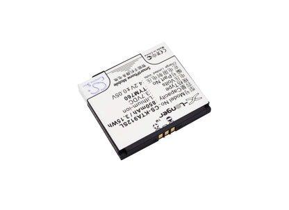 3.7V, 850mAh, Li-ion Battery fits K-touch, A912, A915, 3.145Wh