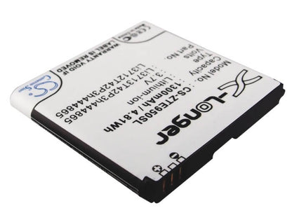 3.7V, 1300mAh, Li-ion Battery fits Orange, P729b, San Franciso, 4.81Wh