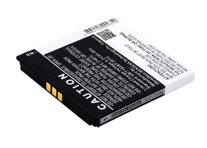 3.7V, 700mAh, Li-ion Battery fits Kazam, Life B6, 2.59Wh