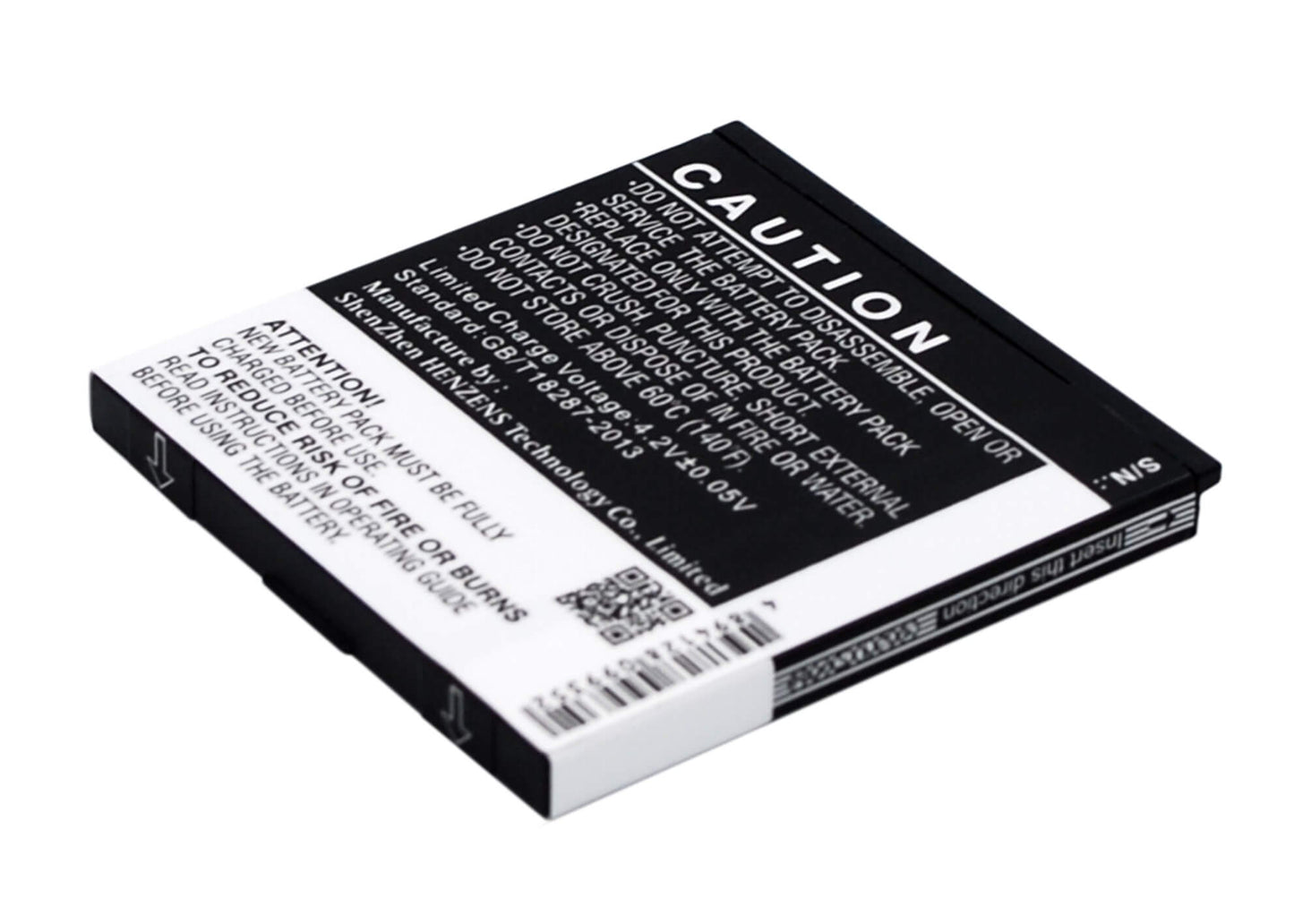 3.7V, 700mAh, Li-ion Battery fits Kazam, Life B6, 2.59Wh