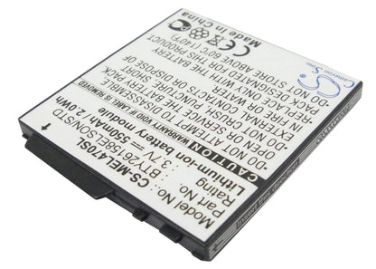 3.7V, 550mAh, Li-ion Battery fits Emporia, Elson El380, Elson El399, 2.035Wh
