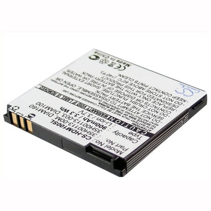 3.7V, 900mAh, Li-ion Battery fits Dopod, S900, Touch Diamond, 3.33Wh