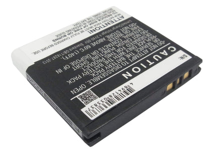 3.7V, 900mAh, Li-ion Battery fits Sony Ericsson, E15, E15i, 3.33Wh
