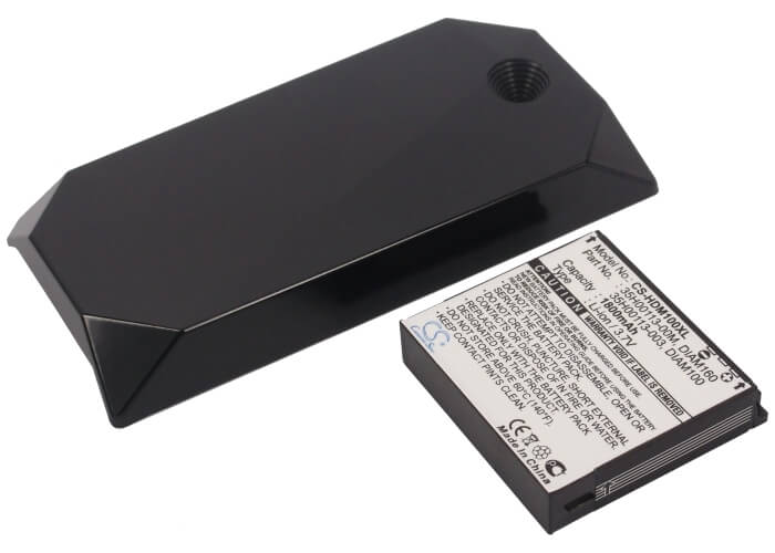 3.7V, 1800mAh, Li-ion Battery fits Htc, Diamond, Diamond 100, 6.66Wh