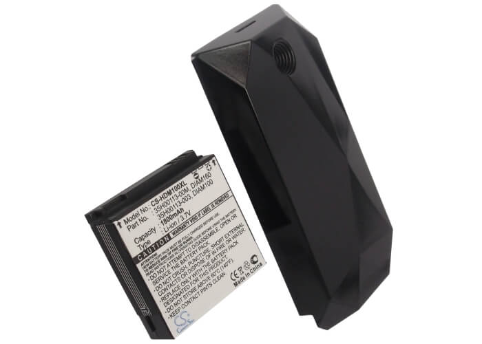 3.7V, 1800mAh, Li-ion Battery fits Dopod, S900, Touch Diamond, 6.66Wh