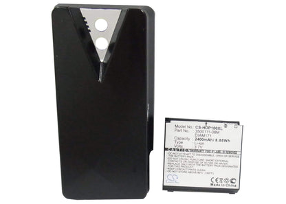 3.7V, 2400mAh, Li-ion Battery fits Softbank, Touch Pro, X05ht, 8.88Wh